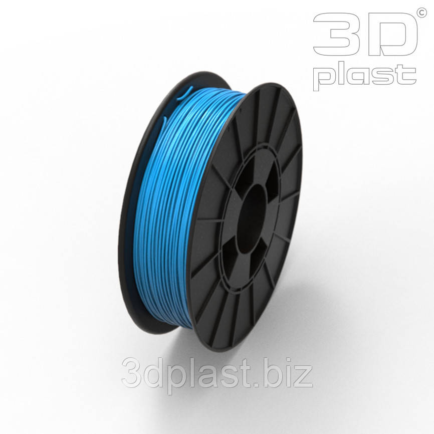 CoPET (PETg) пластик 3Dplast філамент для 3D принтера 1.75 мм 0.85 кг, блакитний