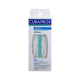 Нитка міжзубна нейлонова Curaprox DF 843, 3 в 1 PERIO, 70 см (30 шт.)
