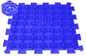 Акупунктурний масажний килимок-аплікатор "Лотос" 1 елемент арт. 1025 ID 09501