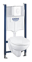 Комплект інсталяції з унітазом 4 в 1 Grohe Solido Ceramic Bundle (39117000)