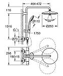 Душова система з термостатом для душу Grohe Euphoria System (27296002), фото 7