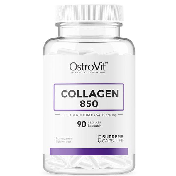Колаген Ostrovit Supreme Capsules Collagen 850 mg 90caps, фото 1