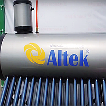 Геліоколектор ALTEK SD-T2L-24 безнапірний термосифонний сонячний колектор на 24 трубок 240 л гарячої води, фото 6