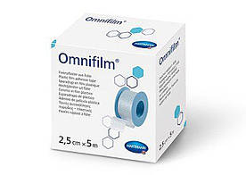 Пластир фіксуючий з прозорої плівки Omnifilm 2,5см х 5м