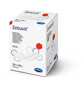 Пов'язка сорбційна Zetuvit 10см х 10см, 1шт
