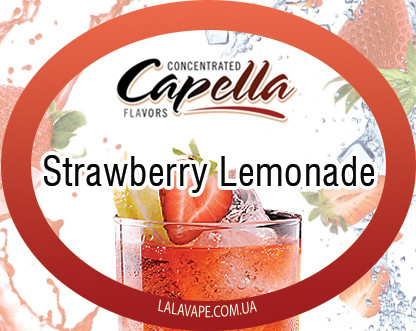 Ароматизатор Capella Strawberry Lemonade (Полуничний лимонад)