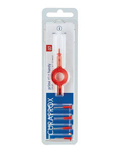 Набір міжзубних йоржиків Curaprox CPS 107 Prime handy plus d 0,7 мм