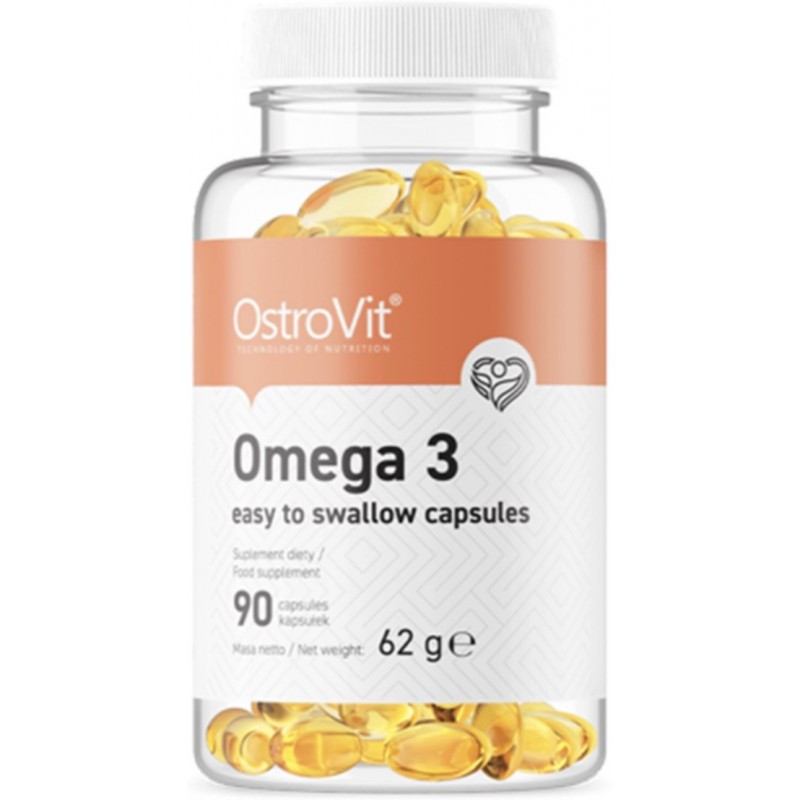 Омега 3 OstroVit Omega 3 Easy To Swallow 90caps, фото 1