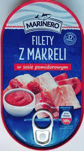 Філе скумбрії Marinero Filety z makreli в томатному соусі 170 г