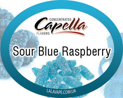 Ароматизатор Capella Sour Blue Raspberry (Кисла синя малина)