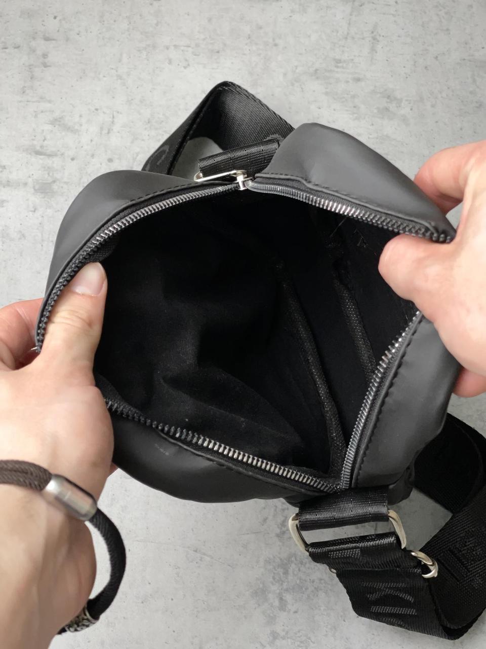Барсетка Calvin Klein мужская, черная, сумка / месенджер кельвин кляйн ...