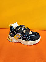 Стильні кросівки для хлопчика сині 21-24 детские кроссовки для мальчика деми Bi&Ki