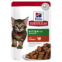 Консервы для котят Hills Science Plan Kitten with Turkey с индейкой 85г