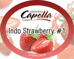 Ароматизатор Capella Indo Strawberry #1 (Індо Полуниця #1)