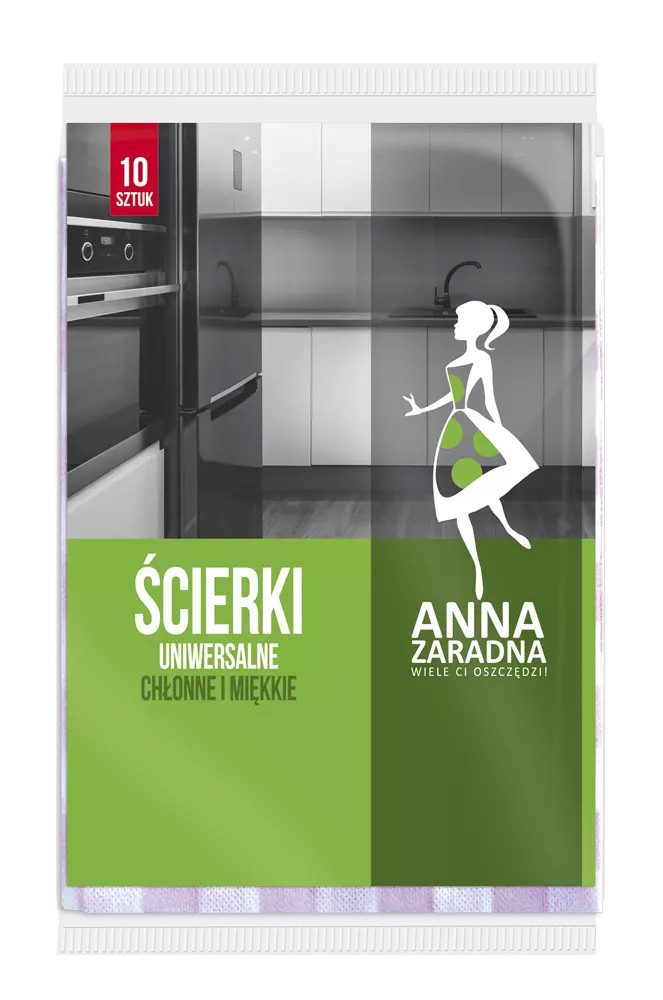 Серветки універсальні з перфороцією Anna Zaradna 10 шт, фото 1