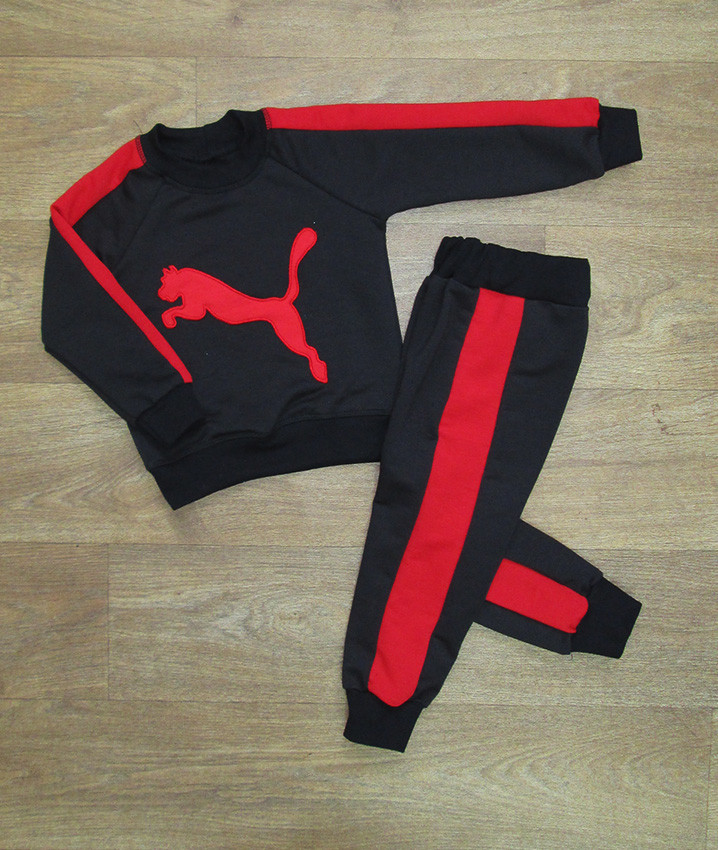 Опт детский спортивный костюм, трикотажный комплект (джемпер + штаны) для мальчика р.28 34 36 - фото 1 - id-p1783217562
