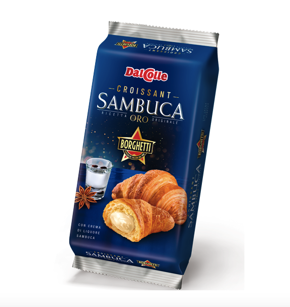 Круасани з лікерною начинкою DalColle Самбука 200 г., фото 1