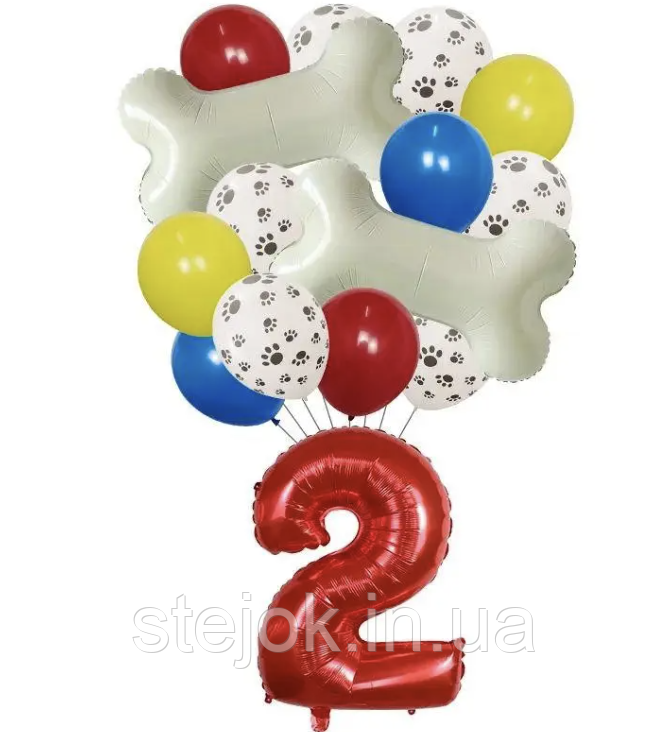 Набір латексних куль Щенячий патруль #37, фото 1