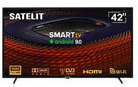 LED-телевизор TV 42 Satelit 42F9100ST Full HD/T2/Smart TV/Android 9/HDMI/USB/Wi-Fi/Ethernet/Black