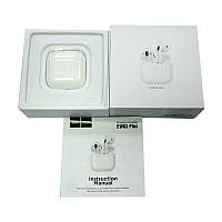 Bluetooth гарнитура BT Hoco EW03 Plus V5.0 white(сенсорные с кейсом)