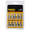 Набір біт з обмежувачем PН2×25мм 1/4" 10шт S2 (блістер) SIGMA (4010281), фото 3