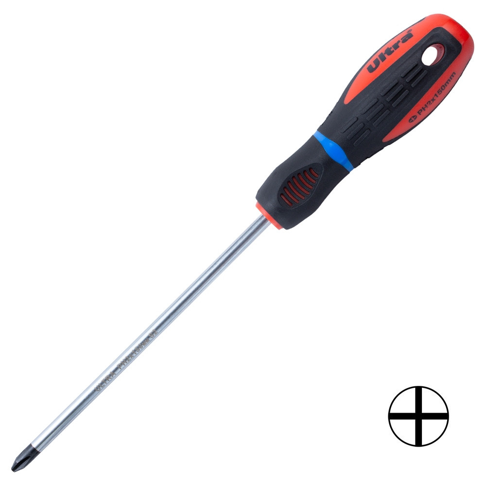Викрутка хрестова PH 2×150 мм S2 Profi ULTRA (4000432)