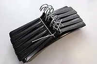 Пластиковые вешалки (плечики) с железным крючком для тяжелой одежды 42 см.