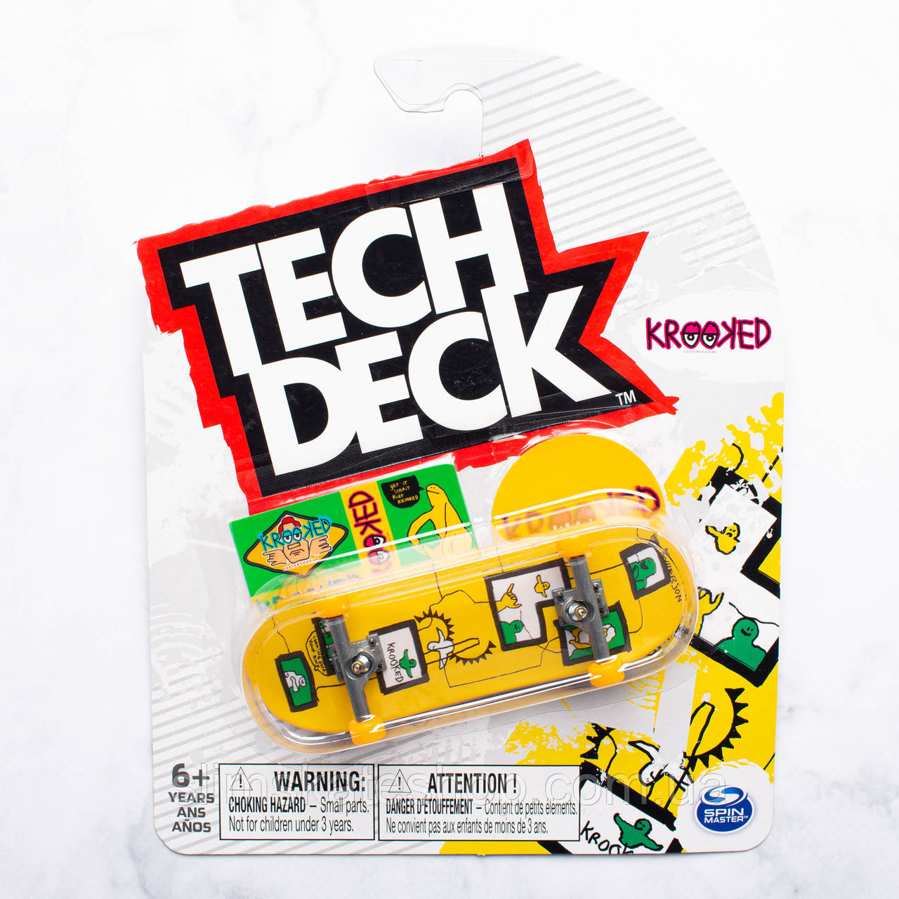 Фінгерборд Tech Deck Krooked Skateboards Mike Anderson Frames 32 мм