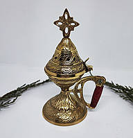 Кадильниця латунна з ручкою для дому (Греція)