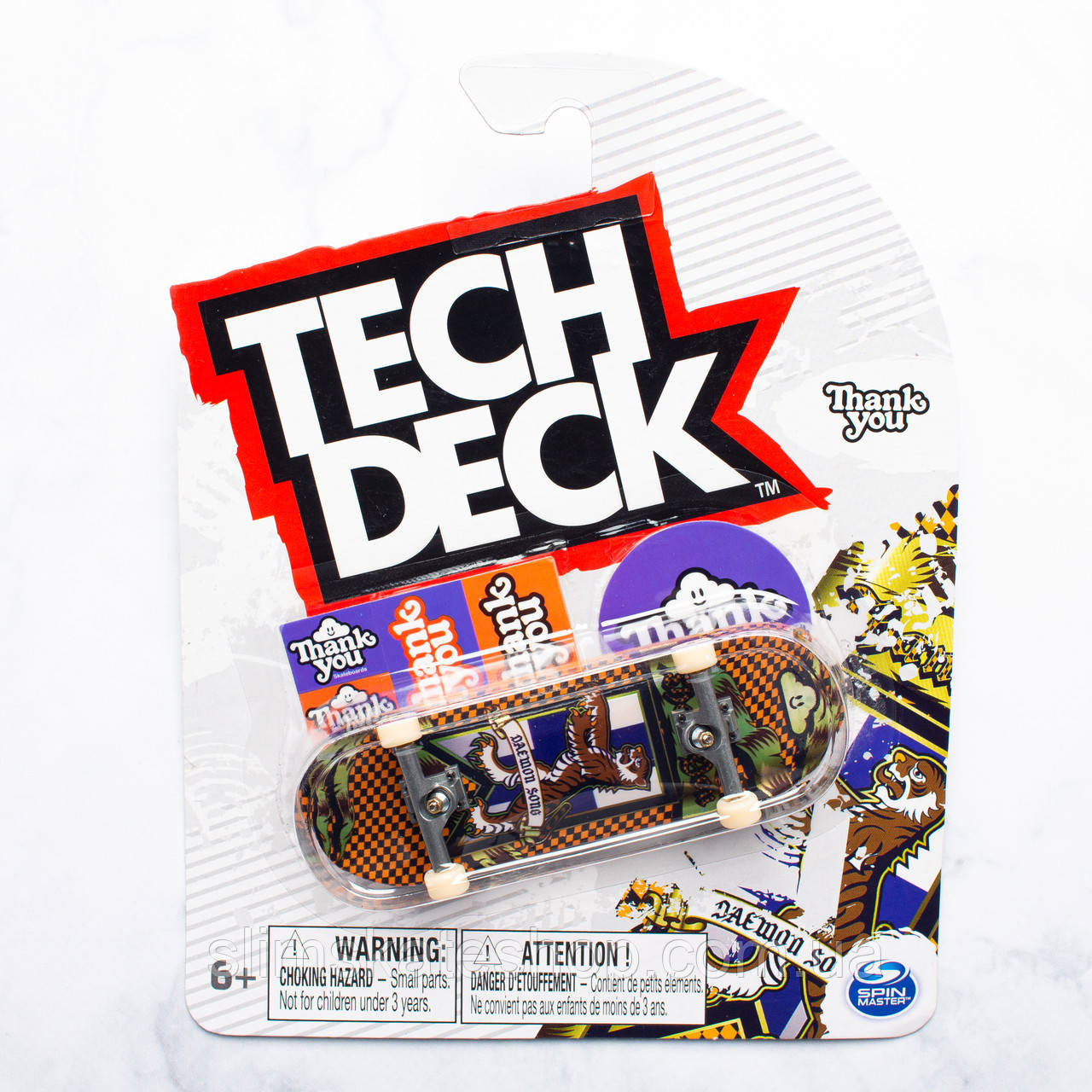 Фінгерборд Tech Deck Thank You Skateboards Daewon Song Medieval 32 мм