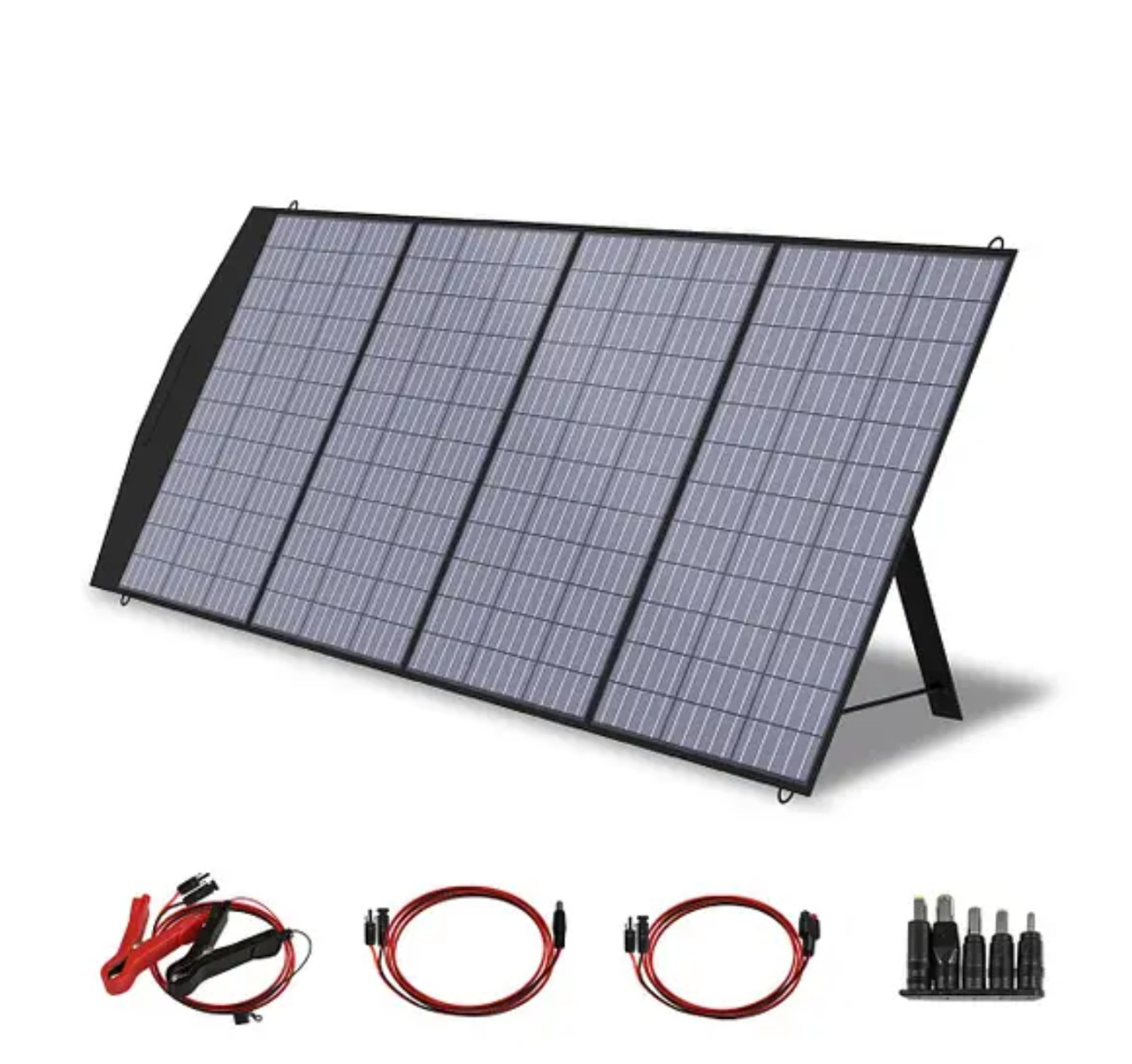 Сонячна панель Allpowers 18V 200 W для страрлінк, ноутбуків, зарядних станцій, акумуляторів