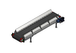 Стрічковий транспортер довжиною 3м