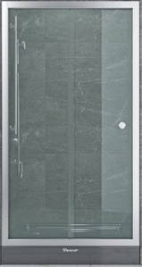 Душові двері SHOWART TITAN (160) 190х160 см розсувні скло матове