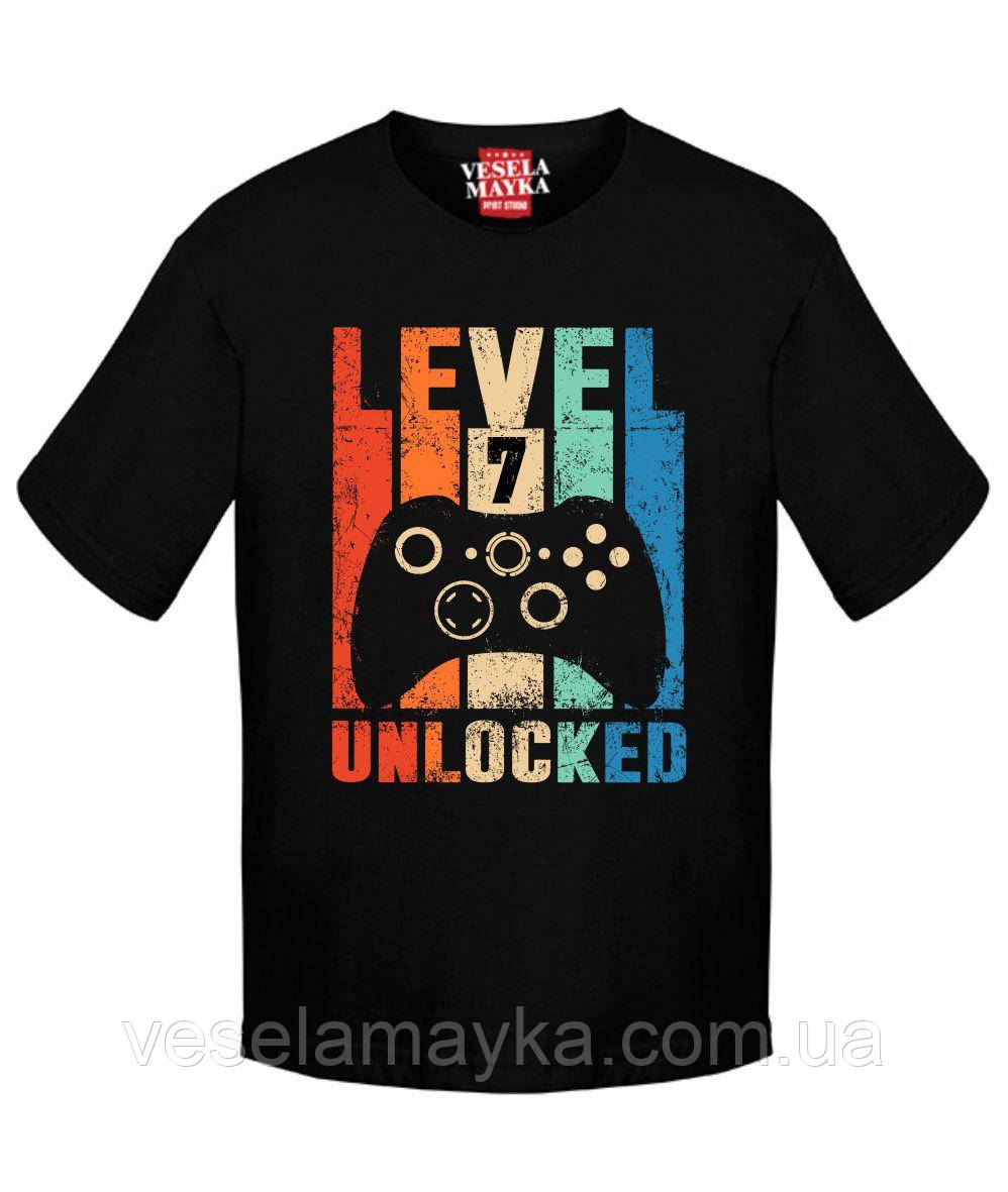 Футболка Level 7 unlocked