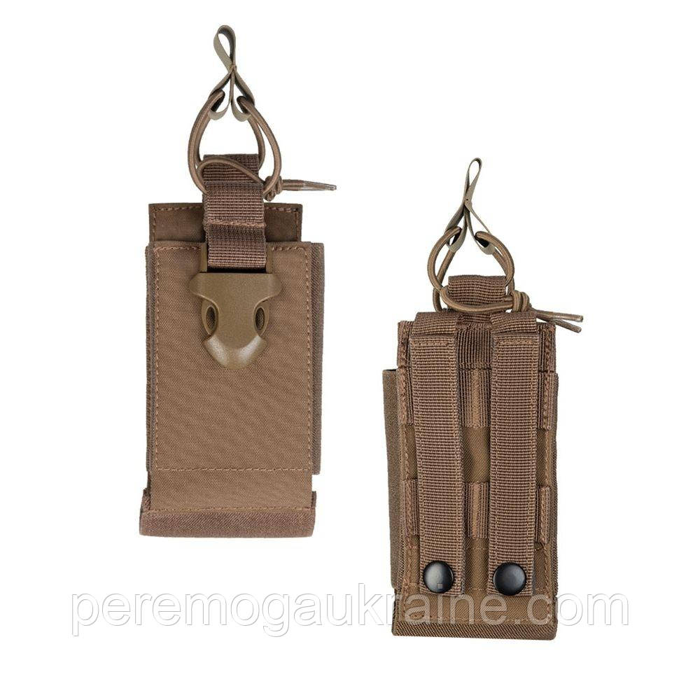 Чохол для рації Mil-Tec Molle койот (13493719)