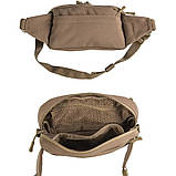 Поясна сумка бананка Mil-Tec Fanny Pack MOLLE  Койот 13512519, фото 6