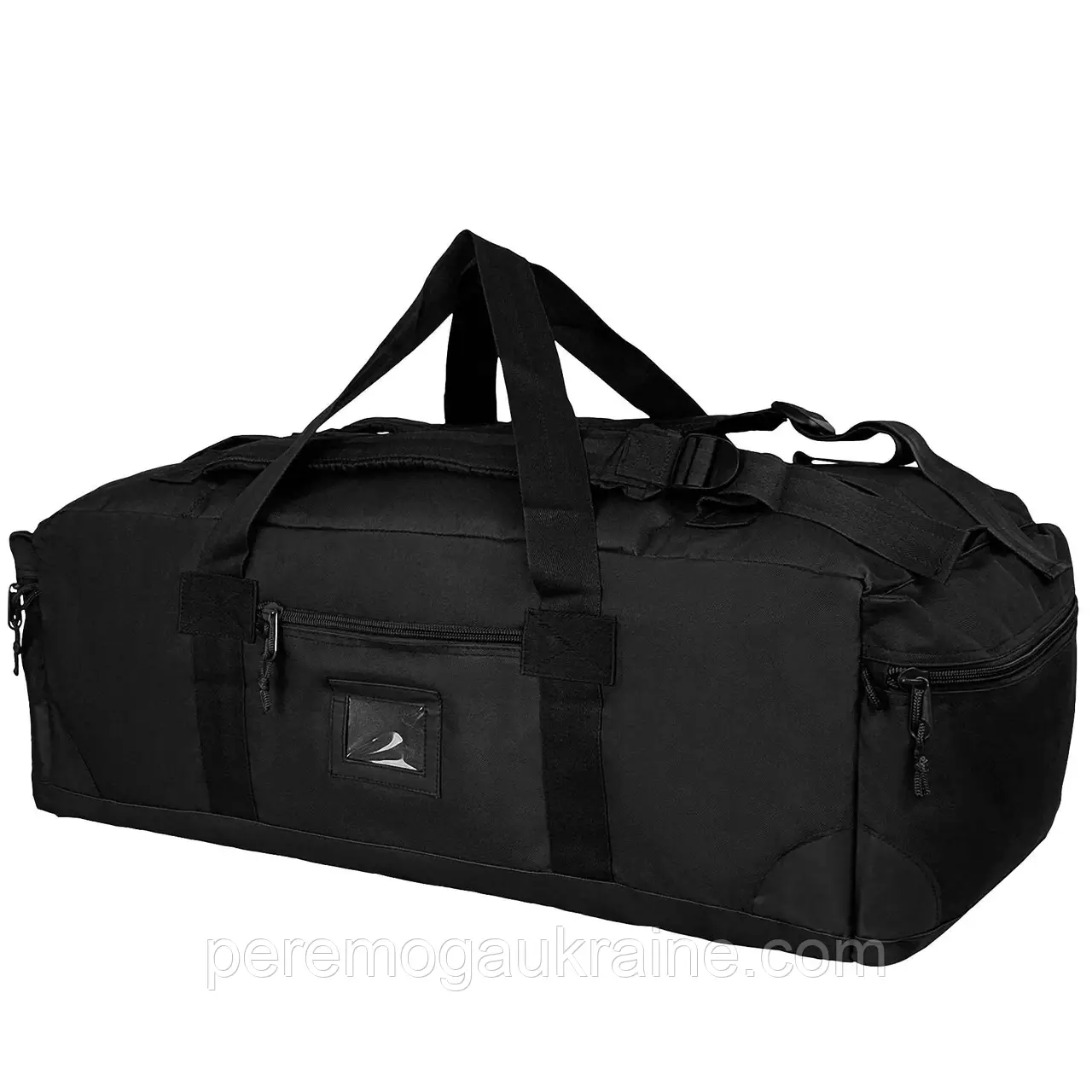 Сумка-рюкзак армійський Mil-tec Combat Duffle Bag 75 L black (13845002)