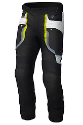 МОТОШТАНИ ТЕКСТИЛЬНІ REBELHORN  BORG BLACK/GREY/FLO YELLOW