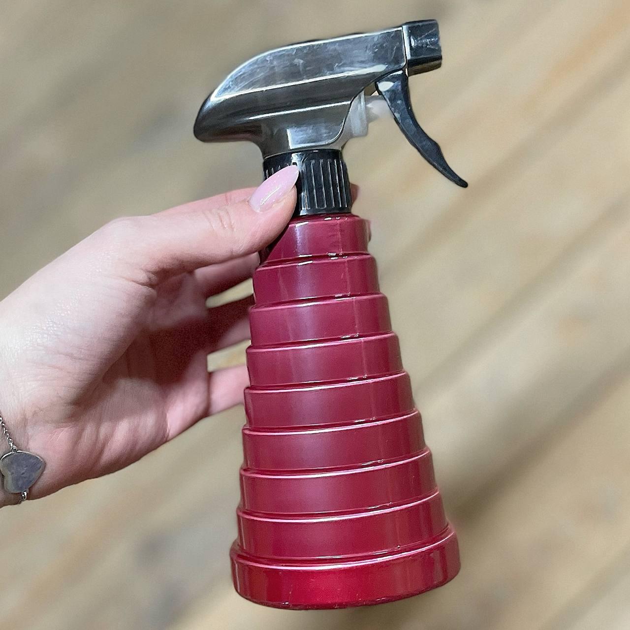 Пульверизатор MIDSKY гофре конус (Бордовий)