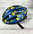 Шолом велосипедний, дитячий синій з качечками, Розмір 48-53 см, Дуже хороший стан, фото 2