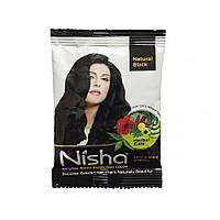 ХНА-КРАСКА ДЛЯ ВОЛОС НИША 10 ГР. ЧЕРНАЯ ЮТИКА НАТУРАЛ, HENNA BASED HAIR COLOR NISHA 10 GM BLACK YUTIKA NATURAL