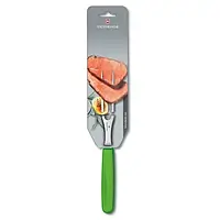 Вилка Victorinox Carving Flat Vx52106.15L4B Green С зеленой ручкой (блистер), 15 см