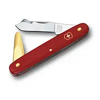 Садовый нож Victorinox Vx39140 Red 100 мм, 3 функции, нейлон