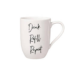 Кружка Drink. Refill. Repeat. Statement Villeroy & Boch