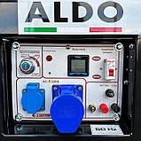 Генератор дизельний 5.5кВт з електростартером ALDO AP-5500DE Медапаратура, фото 7