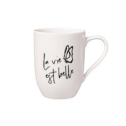 Кружка La vie est belle Statement Villeroy & Boch