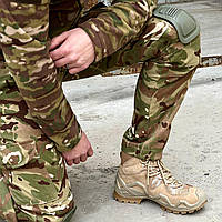 Тактические брюки штаны Мультикам (46-56р) Военные мужские штаны с наколенниками и карманами Multicam MAR