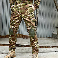 Брюки армейские нато с наколенниками для военных (Размер 46-56) Штаны тактические мультикам для спецназа MAR