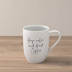 Кружка "Keep calm and drink coffee" Statement Villeroy & Boch