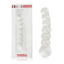 Скляний фалоімітатор Glass Romance 6.8" Clear